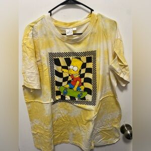 Yellow Graphic Womens Shirt